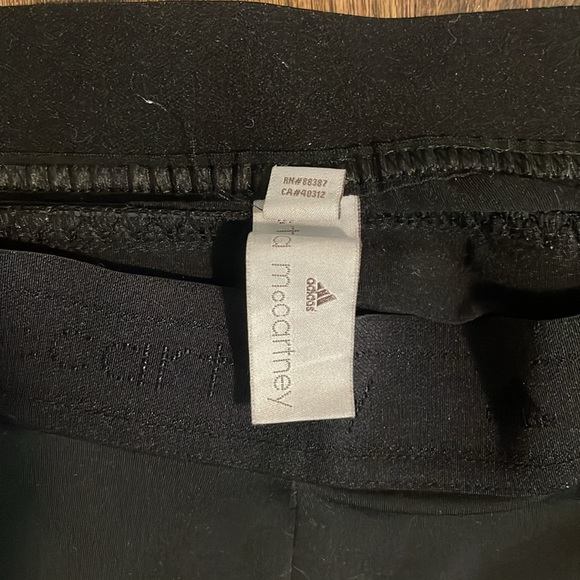 Adidas x Stella McCartney Leggings Calf Slit and RicRac Detail - Picture 2 of 5